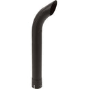 Universal Exhaust Stack Pipe - 2-1/2" x 24", Curved, Black - Quality Farm Supply