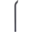 Universal Exhaust Stack Pipe - 2-1/2" x 48", Curved, Black - Quality Farm Supply