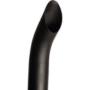 Universal Exhaust Stack Pipe - 4" x 72", Curved, Black - Quality Farm Supply