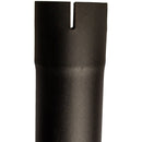 Universal Exhaust Stack Pipe - 3" x 84", Curved, Black - Quality Farm Supply