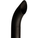 Universal Exhaust Stack Pipe - 3" x 84", Curved, Black - Quality Farm Supply