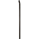 Universal Exhaust Stack Pipe - 3" x 96", Curved, Black - Quality Farm Supply