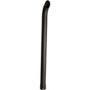 Universal Exhaust Stack Pipe - 3-3/16" x 48", Curved, Black - Quality Farm Supply