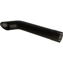 Universal Exhaust Stack Pipe - 1-1/4" x 24", Curved, Black - Quality Farm Supply
