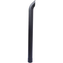 Universal Exhaust Stack Pipe - 3-1/2" x 48", Curved, Black - Quality Farm Supply
