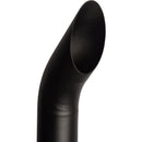 Universal Exhaust Stack Pipe - 3-1/2" x 60", Curved, Black - Quality Farm Supply