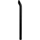 Universal Exhaust Stack Pipe - 3-1/2" x 60", Curved, Black - Quality Farm Supply