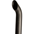 Universal Exhaust Stack Pipe - 3-1/2" x 72", Curved, Black - Quality Farm Supply