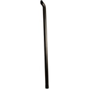 Universal Exhaust Stack Pipe - 4" x 96", Curved, Black - Quality Farm Supply