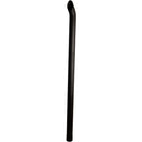 Universal Exhaust Stack Pipe - 4" x 84", Curved, Black - Quality Farm Supply