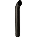 Universal Exhaust Stack Pipe - 4-1/2" x 36", Curved, Black - Quality Farm Supply