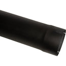 Universal Exhaust Stack Pipe - 5" x 84", Curved, Black - Quality Farm Supply