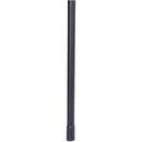 Universal Exhaust Stack Pipe - 1-1/4" x 24", Straight, Black - Quality Farm Supply