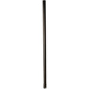 Universal Exhaust Stack Pipe - 1-1/2" x 48", Straight, Black - Quality Farm Supply