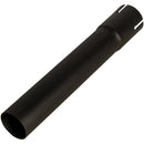 Universal Exhaust Stack Pipe - 1-3/4" x 12", Straight, Black - Quality Farm Supply