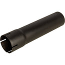 Universal Exhaust Stack Pipe - 2-3/4" x 12", Straight, Black - Quality Farm Supply