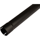 Universal Exhaust Stack Pipe - 3-1/2" x 96", Straight, Black - Quality Farm Supply
