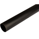 Universal Exhaust Stack Pipe - 5" x 72", Straight, Black - Quality Farm Supply