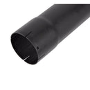 Universal Exhaust Stack Pipe - 4" x 48", Straight, Black - Quality Farm Supply