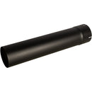 Universal Exhaust Stack Pipe - 5" x 24", Straight, Black - Quality Farm Supply