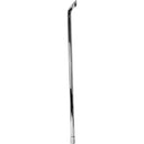 Universal Exhaust Stack Pipe - 1-1/2" x 48", Curved, Chrome - Quality Farm Supply
