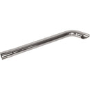 Universal Exhaust Stack Pipe - 1-3/4" x 24", Curved, Chrome - Quality Farm Supply