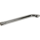 Universal Exhaust Stack Pipe - 1-7/8" x 24", Curved, Chrome - Quality Farm Supply