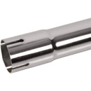 Universal Exhaust Stack Pipe - 1-7/8" x 24", Curved, Chrome - Quality Farm Supply