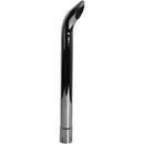Universal Exhaust Stack Pipe - 1-1/4" x 24", Curved, Chrome - Quality Farm Supply