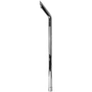 Universal Exhaust Stack Pipe - 2-1/8" x 48", Curved, Chrome - Quality Farm Supply