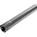 Universal Exhaust Stack Pipe - 2-1/4" x 48", Curved, Chrome - Quality Farm Supply