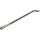 Universal Exhaust Stack Pipe - 2-3/8" x 48", Curved, Chrome - Quality Farm Supply