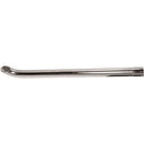 Universal Exhaust Stack Pipe - 2-3/4" x 48", Curved, Chrome - Quality Farm Supply