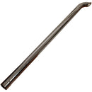 Universal Exhaust Stack Pipe - 3" x 72", Curved, Chrome - Quality Farm Supply