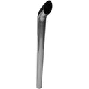 Universal Exhaust Stack Pipe - 3-1/2" x 60", Curved, Chrome - Quality Farm Supply