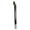 Universal Exhaust Stack Pipe - 5" x 48", Curved, Chrome - Quality Farm Supply