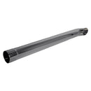 Universal Exhaust Stack Pipe - 5" x 48", Curved, Chrome - Quality Farm Supply