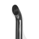 Universal Exhaust Stack Pipe - 4" x 72", Curved, Chrome - Quality Farm Supply