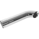Universal Exhaust Stack Pipe - 4-1/2" x 24", Curved, Chrome - Quality Farm Supply