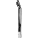 Universal Exhaust Stack Pipe - 4-1/2" x 48", Curved, Chrome - Quality Farm Supply