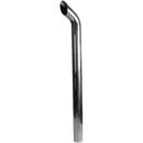Universal Exhaust Stack Pipe - 5" x 72", Curved, Chrome - Quality Farm Supply