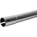 Universal Exhaust Stack Pipe - 1-1/2" x 24", Straight, Chrome - Quality Farm Supply