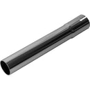 Universal Exhaust Stack Pipe - 1-3/4" x 12", Straight, Chrome - Quality Farm Supply