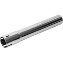 Universal Exhaust Stack Pipe - 1-3/4" x 12", Straight, Chrome - Quality Farm Supply