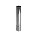 Universal Exhaust Stack Pipe - 4-1/2" x 12", Straight, Chrome - Quality Farm Supply