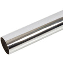 Universal Exhaust Stack Pipe - 2" x 24", Straight, Chrome - Quality Farm Supply