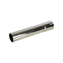 Universal Exhaust Stack Pipe - 3" x 12", Straight, Chrome - Quality Farm Supply