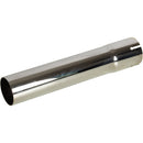 Universal Exhaust Stack Pipe - 2-1/4" x 12", Straight, Chrome - Quality Farm Supply