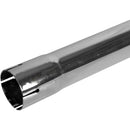 Universal Exhaust Stack Pipe - 2-1/4" x 48", Straight, Chrome - Quality Farm Supply