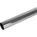 Universal Exhaust Stack Pipe - 2-1/4" x 48", Straight, Chrome - Quality Farm Supply